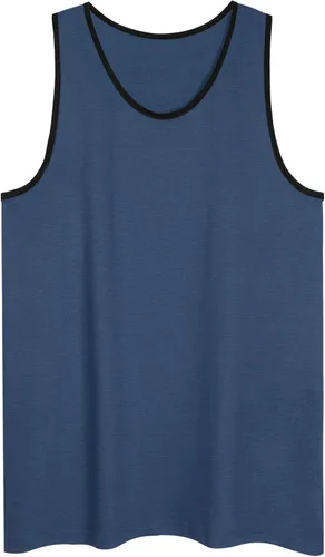 Vista 83 de Allsense Camiseta sin mangas para hombre – Camisa casual ligera