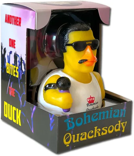 Vista 28 de CelebriDucks - Paddle Like It's 1999 - Patos de goma flotantes - Juguete de baño coleccionable como regalo para niños y adultos de todas las edades