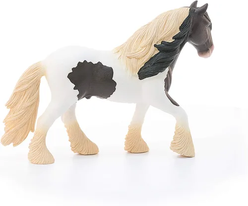Vista 4 de Schleich Farm World Tinker Stallion - Figura de caballo educativa para niños.