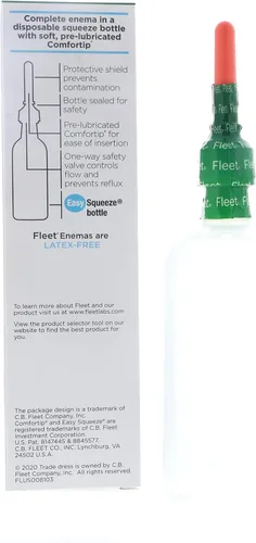 Vista 3 de Choice One Fleet - Enema salino laxante extra de 7.8 onzas