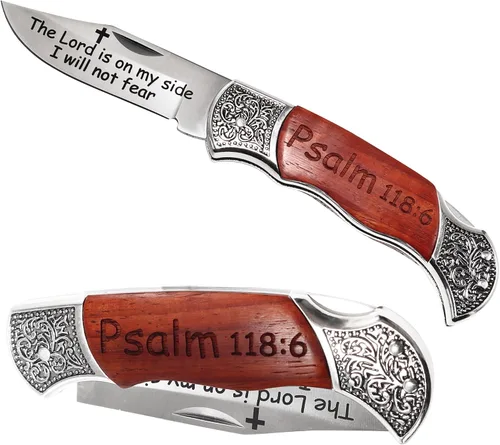 Vista 12 de Grabado Sea Fuerte y Valiente - JOSHUA 1:9 Regalos Católicos Cristianos Versículo Bíblico Herramienta Utilitaria, Escritura Bautizo Religioso