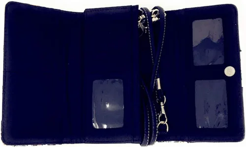 Vista 7 de Texas West Bolso de mano Flora Candy Skull para mujer y cartera a juego en 3