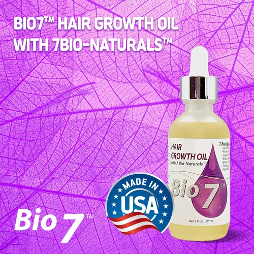 Vista 5 de By Natures Bio 7 Aceite para el Crecimiento del Cabello 2 Oz