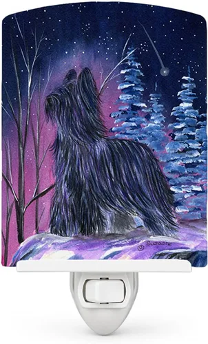 Vista 44 de Tesoros de la Caroline Noche estrellada Chihuahua Luz, 6" x 4," Multicolor Chihuahua 08