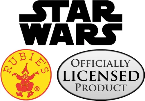 Vista 3 de Máscara Rubies de Stormtrooper de Star Wars Blanco