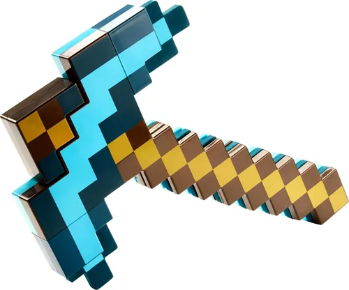 Vista 6 de Mattel Minecraft Transforming Diamond Sword & Pick-Axe