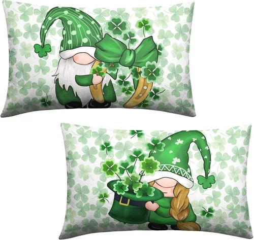 Vista 88 de Juego de 2 fundas de almohada patrióticas para exteriores, diseño de estrellas azules del 4 de julio, 16 x 16 pulgadas, fundas de almohada