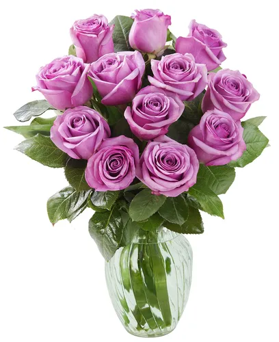 Vista 40 de KaBloom - Rosas arcoíris (media docena)- Flores frescas para cumpleaños, San Valentín y Día de la Madre