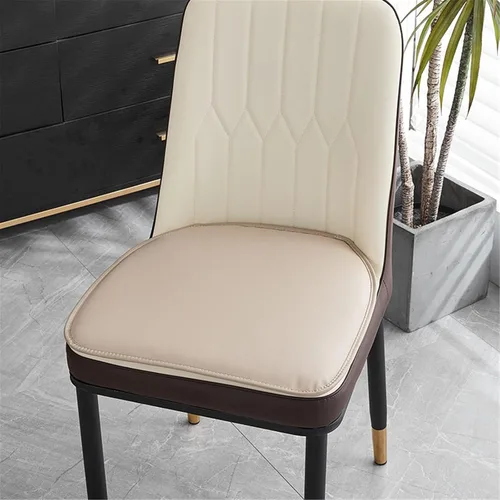 Vista 4 de Cojín antideslizante para silla con aspecto de cuero para asientos