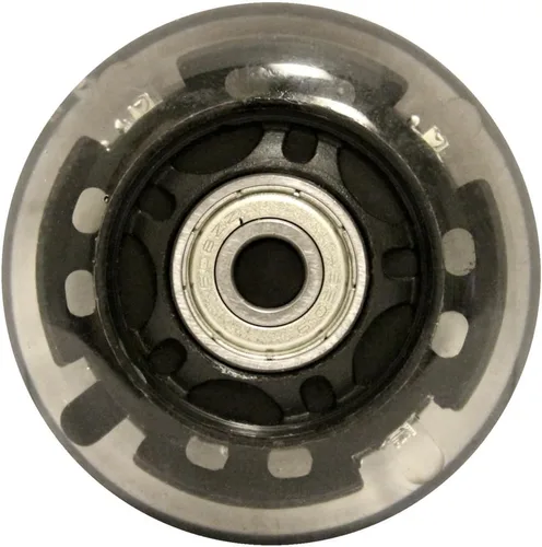 Vista 3 de Ruedas LED en línea de 2.520 in 82a para patinaje con luz para rodamientos ABEC 9, paquete de 2