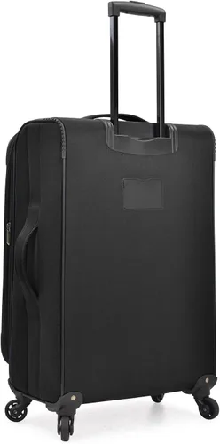 Vista 44 de U.S. Traveler Aviron Bay - Equipaje extensible con ruedas giratorias, Color verde azulado.), US08125E23