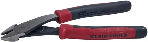 Vista 3 de Klein Tools - Alicate J248-8 para maestro, de corte en diagonal de gran fuerza con cabeza angulada, 8 pulgadas