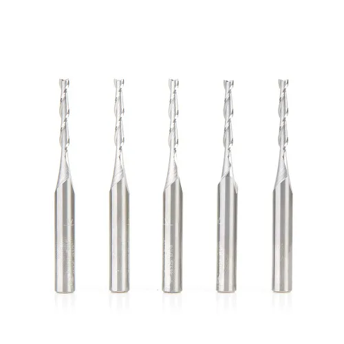 Vista 16 de Amana Tool - 46106 Carburo Sólido Espiral Plunge 1/2 Dia x 1-1/4 x 1/2" Shank Up-Cut
