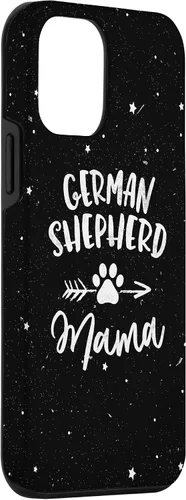 Vista 3 de Funda para iPhone 12 Mini Pastor Alemán Mama – Pastor Amante del Dueño Regalo Perro Mamá