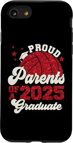 Vista 18 de iPhone 16 Parents of a 2025 Graduate Senior Graduation Volleyball Case
