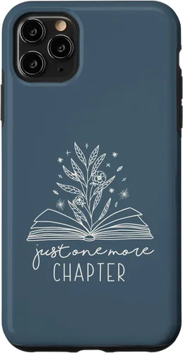 Vista 13 de Just One More Chapter - Carcasa para iPhone 17 (azul pizarra)