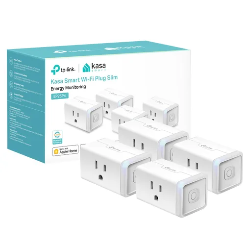 Vista 12 de Kasa Smart Enchufe Mini de 15 A, compatible con Apple HomeKit, toma inteligente que funciona con Siri, Alexa y Google Home, certificado UL, control