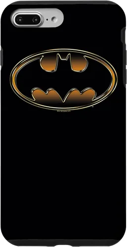 Vista 12 de Batman Funda protectora en relieve negra y dorada para iPhone 17