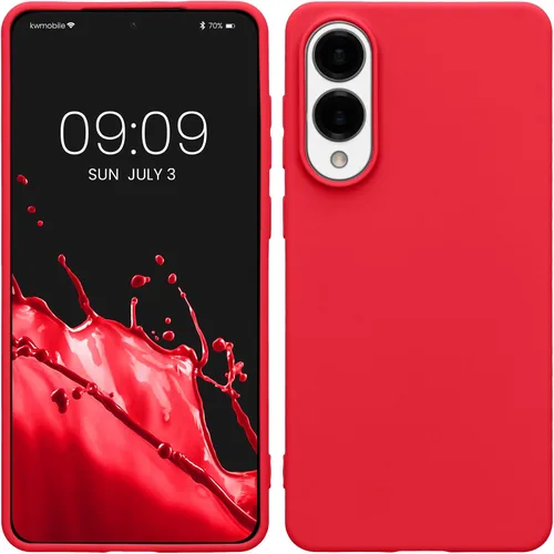 Vista 128 de kwmobile Funda compatible con Samsung Galaxy S23 - Funda protectora de silicona TPU suave y delgada - Piedra antigua