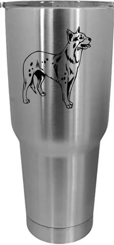 Vista 403 de Cairn Terrier - Vaso grabado con temática de perro, 30 onzas