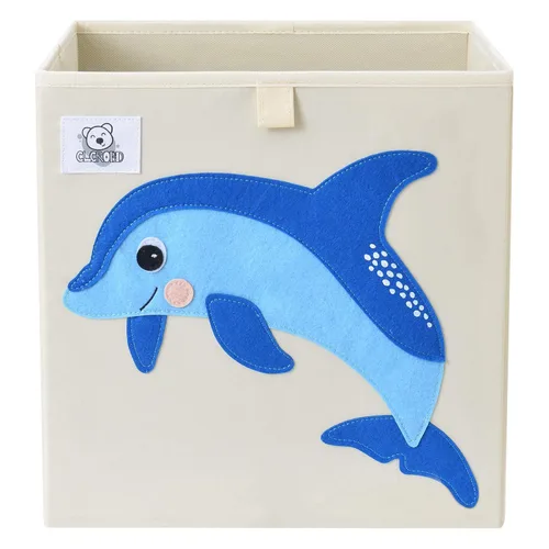 Vista 12 de Contenedores plegables de almacenamiento de animales de tela, caja/cofre/organizador para niños pequeños/niños, guardería, sala de juegos, 13 Alpaca
