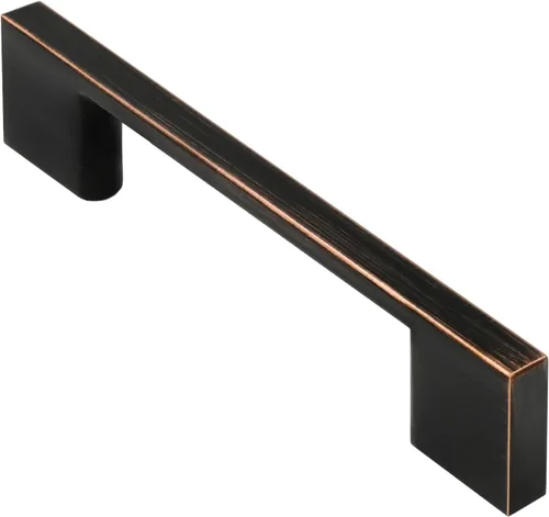 Vista 7 de Alzassbg AL3051SN - Paquete de 10 tiradores de gabinete de níquel satinado cepillado, 3 pulgadas (2.992 in), tiradores rectangulares para gabinetes
