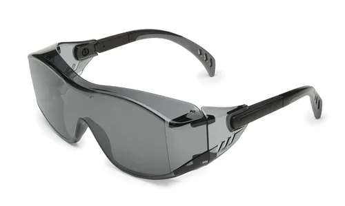 Vista 3 de Gateway Safety 6980 Cover2 - Gafas de seguridad protectoras - Over-The-Glass (OTG), lente transparente, varillas negras