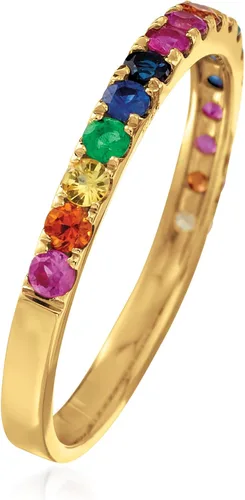 Vista 3 de RS Pure by Ross-Simons 056 ct tw Mixed Gemstone Ring in 14kt Yellow Gold