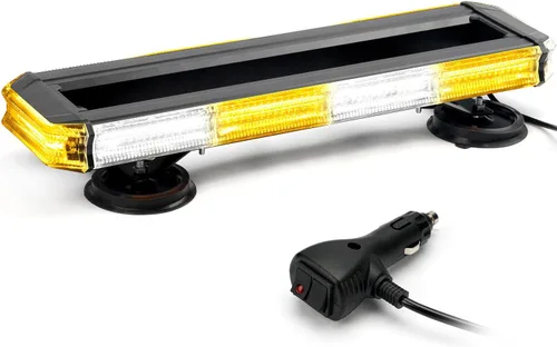 Vista 12 de Xprite Barra de luces estroboscópicas de emergencia para techo de 18 pulgadas, 150 LED, luces de advertencia intermitentes de servicio pesado