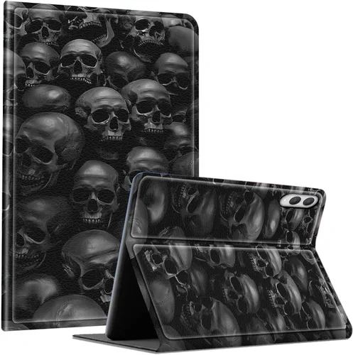 Vista 107 de Slim Case for Samsung Galaxy Tab S10 Lite / S10 FE / S9 FE 10.9" & Galaxy Tab S9 11", Multi-Angle Stand PU Leather Smart Folio Cover with Soft TPU