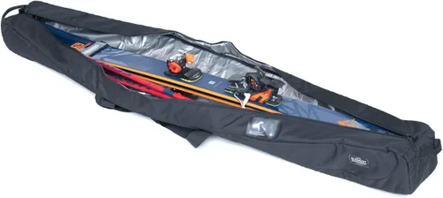 Vista 3 de Element Equipment Deluxe - Bolsa para esquíes acolchada individual - Bolsa de viaje premium de alta gama