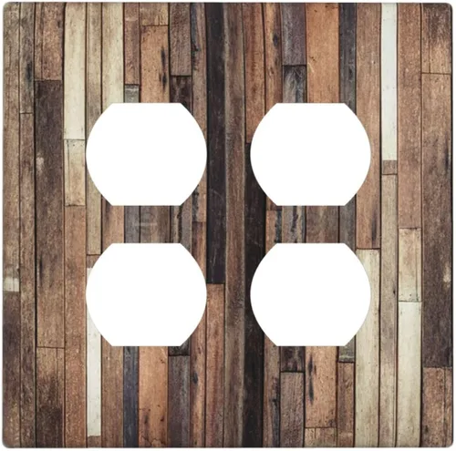 Vista 18 de Placa decorativa para interruptor de luz, medusas, tortugas marinas, fantasía, océano, 2 bandas, 1 palanca, 1 placa de pared dúplex, cubiertas