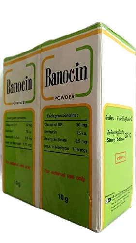 Vista 2 de 2 X Banocin Antibiótico Polvo - Cortes Infectados Heridas T