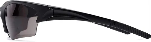 Vista 3 de The Benton - Lentes de sol bifocales de lectura, unisex, deportivos y envolventes alrededor de medio marco, para hombres y mujeres + 1.50 negro