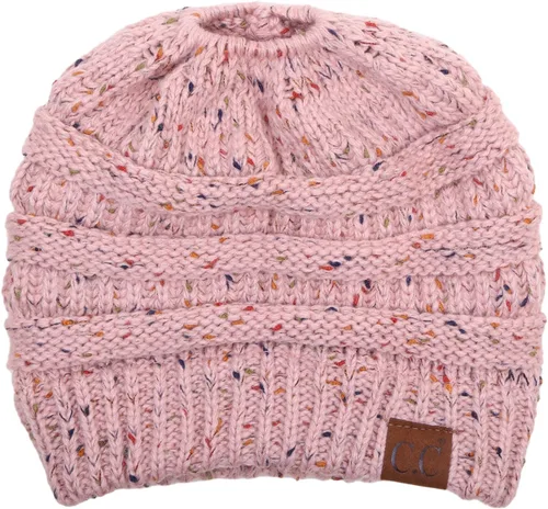 Vista 79 de Funky Junque - Gorro para mujer con ranura para cola de caballo
