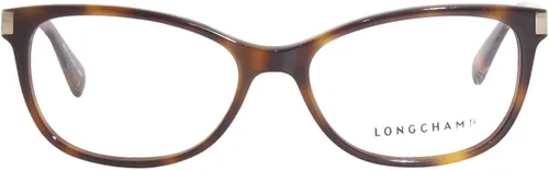Vista 2 de Gafas graduadas LONGCHAMP LO 2616 214 Havana, Logotipo de HavanaOro