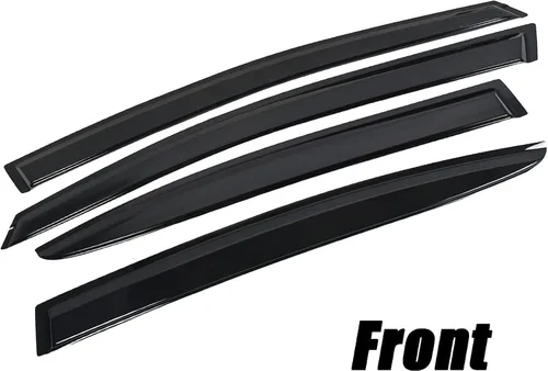 Vista 3 de munirater Reemplazo de deflector de protección contra la lluvia para Subaru WRX STI JDM 2015-2019