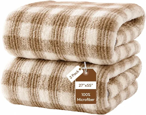 Vista 111 de JML - Toallas de baño de microfibra de gran tamaño (30 x 60 pulgadas), suaves, súper absorbentes y de secado rápido, multiusos para deportes