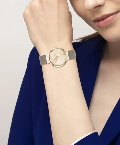 Vista 5 de Tommy Hilfiger Reloj de cuarzo para mujer con correa de acero dorado clavel 15 Modelo 1782471 Carnation Reloj de cuarzo