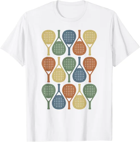Vista 69 de Vintage Retro Padel Camiseta de Padel Sports Lover