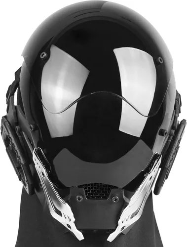 Vista 2 de foymi Máscara de casco punk