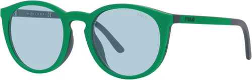 Vista 2 de Polo Ralph Lauren PH4183U - Gafas de sol redondas de ajuste universal transparente 1969in