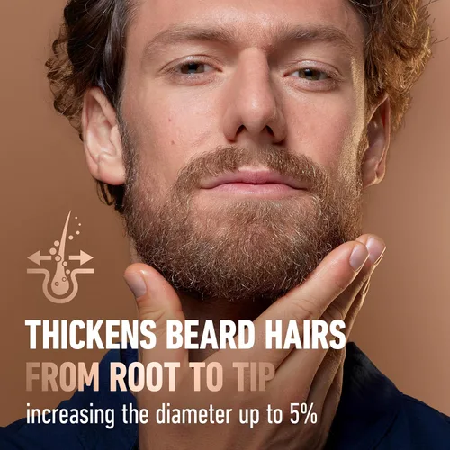 Vista 6 de King C. Gillette Espesante de barba formulado con complejo de vitamina B y cafeína, 1.7 onzas