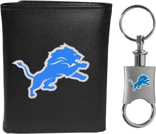 Vista 9 de Siskiyou Sports NFL unisex Tri-fold Wallet & Valet Key Chain