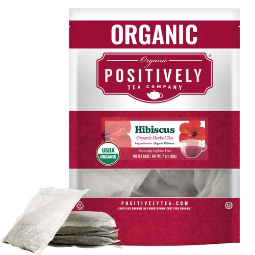 Vista 117 de Bolsas de hojas sueltas para té. Orgánicas por USDA. Positively Tea LLC.