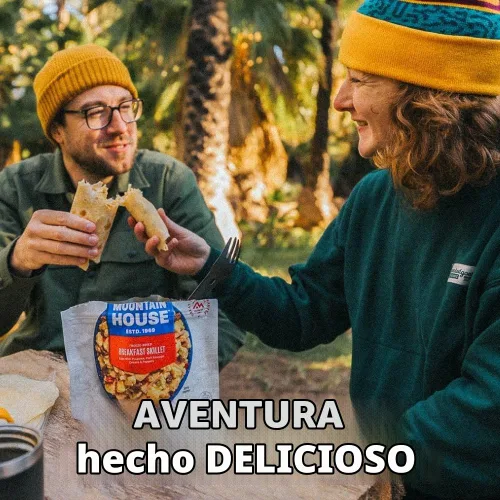 Vista 7 de Mountain House granola con leche y arándanos Comida liofilizada para mochileros y camping Pack de 6