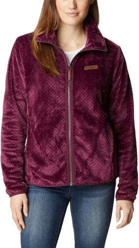 Vista 48 de Columbia - Chaqueta de sherpa Fire Side II con cremallera completa para mujer Alpenglow