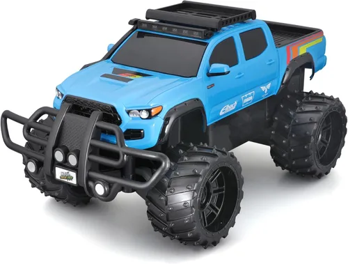 Vista 5 de Maisto Tech R/C 1:16 Off-Road 2021 Toyota Tacoma Pick-up Camión de control remoto