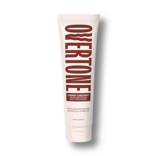 Vista 2 de OVERTONE® Semi-Permanent Color Depositing Conditioner, Cherry Chestnut Castaño Cereza