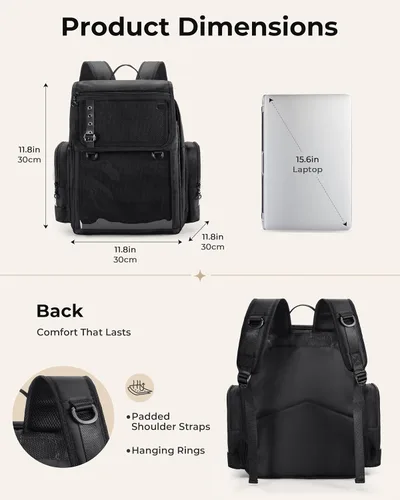 Vista 4 de Mochila Ita Bag con 2 insertos, bolsa de exhibición de pines